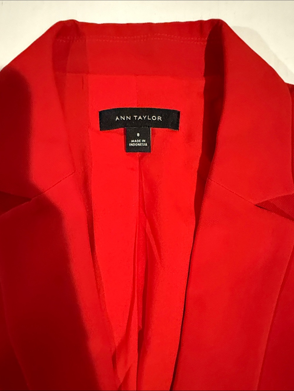 Ann Taylor Red Suit - Picture 2 of 5